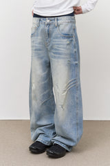 Maze Dart Curved Denim