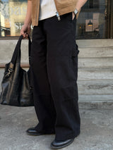 Equal-washed carpenter pants