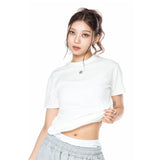 Basic Mucle Fit T-Shirts White