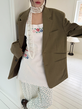 needlepoint apron dress 
