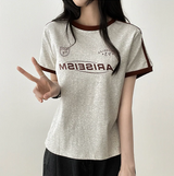 リッパートラックラインカラー半袖Tシャツ