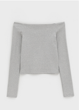[MADE] ユタオフショルダー長袖Tシャツ