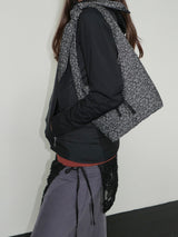 Flower Jacquard Knot two-way Bag_Grey