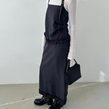 Ruffle Trimming Skirt - 2colors