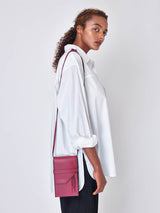 Apple leather crossbody smartphone shoulder purse