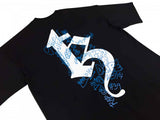TZ GRAFFITI OVERSIZED TEE - BLACK