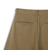 Arc Curved Wide Cotton Pants