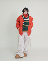 Carrot Diamond Quilting Unisex High Neck Padding (100% Wellon)