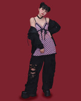 ディスコダメージストリングパンツ (3color)