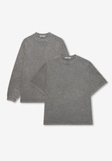[SEMADE] Short Essential Salt Pigment Sleeve 에센셜 솔트 피그먼트 슬리브 (반팔)