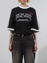 (UNISEX) ウェスタンボリュームレザーベルト
