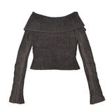 Button off knit