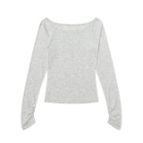 レターシャーリングスリーブＴシャツ