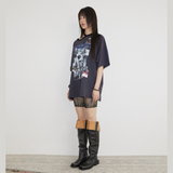  CHOKER ROCK T-SHIRT NAVY