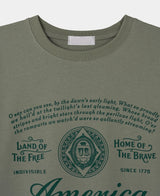 アメリカリバティプリンティド半袖Tシャツ