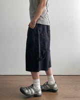 Pore Eyelet Bermuda Pants