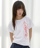 BURNING LEAF TEE (WHITE) F26QB060