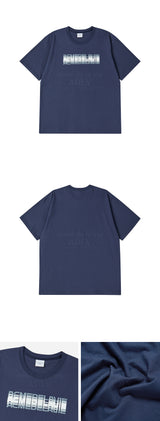 24FW シェイクロゴ半袖Tシャツ ネイビー