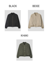 Faded Dye Crop Jacket (3color) (No.993)