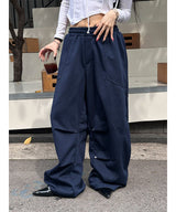 [Unisex]インシジョンワイドストリングスウェットパンツ(3color)