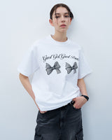 ツインリボンTシャツ　ホワイト