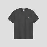 PARAGRAPH TOWELING PATCH T SHIRT - CHARCOAL
