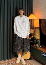 Camo Pocket Cargo Bermuda Shorts 2COLOR