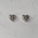 Jenny Heart Piercing - Silver