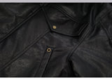 2024FW“rain” Fur collar leather jacket