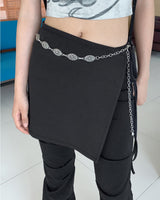 Kembo Bohemian Metal Silver Belt