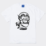 Hahoetal Graphic short sleeve t-shirts (White)