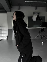 レタリング エクスプロー フーディ ジップアップ (unisex)