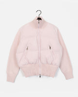 Olit Knitwear Color Two-Way Short Padded Jacket