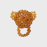 CRYSTAL TEDDY BEAR RING