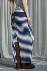 STRIPE LONG SKIRT