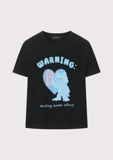 メルティングキャットスリムTシャツ (4color)