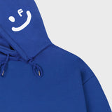 [UNISEX] サイドフードドローイングスマイルフーディー