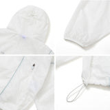 Sports Dept Lipstop piping Windbreaker - White