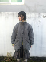 Urban volume round padded jacket