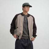 Raglan fleece zip-up 2color