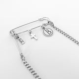 a men's chain brooch_CLEF Brooch