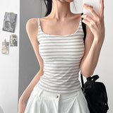 Slim Plain Color Sleeveless String Sleeveless (7 colors)