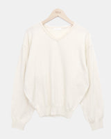 Pruel ベーシックⅤネックニット