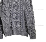 Ratz Dyeing Overfit Pretzel Knit