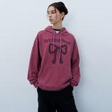NEVER BREAK PIGMENT HOODIE-PURPLE