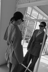 TRENCH BELT JACKET_BEIGE