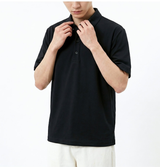 Cool Fit UV-Cut Collar T-shirt Black