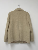 [wool90%] ヘヴィーウールオーバーフィットジャケット
