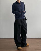 Milt Crop Knit Zip-Up