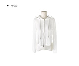 Bato See-through Feminine Hood Zip-Up